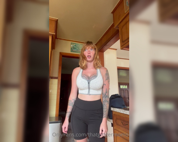 Morgan aka Thatgingermomo OnlyFans - Thuuursty Thursday ramble send marg money