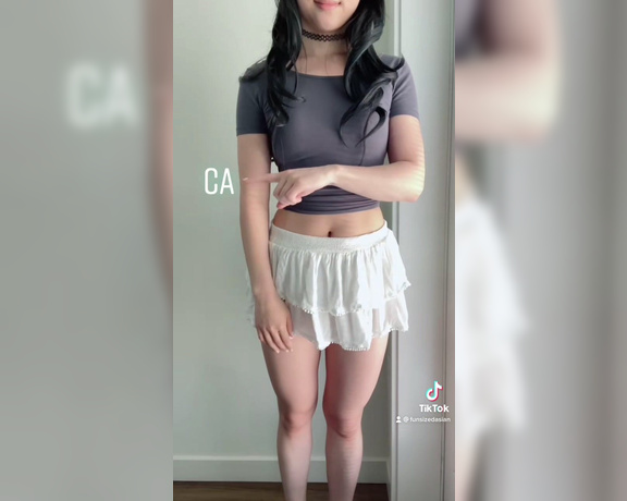 Ari aka Funsizedasian OnlyFans - TikTok Part 2 Lots of new clips Which one is your favorite 15