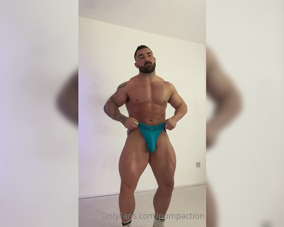 Pump Action aka Pumpaction OnlyFans - Clip of @musclebuilder97 during a shoot with