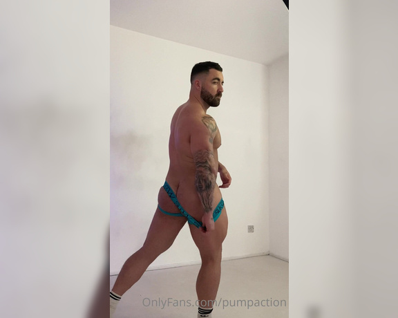 Pump Action aka Pumpaction OnlyFans - Clip of @musclebuilder97 during a shoot with