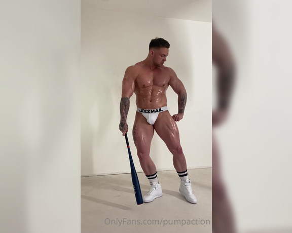 Pump Action aka Pumpaction OnlyFans - Behind the scenes shooting with @muscleworshipdanny