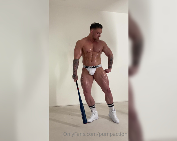 Pump Action aka Pumpaction OnlyFans - Behind the scenes shooting with @muscleworshipdanny