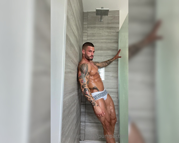 Pump Action aka Pumpaction OnlyFans - More behind the scenes of @shannon9869 in the shower
