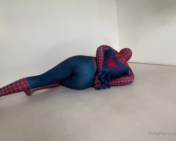 Pump Action aka Pumpaction OnlyFans - @harrygunnarxxx as Spider Man Behind the scenes shooting with