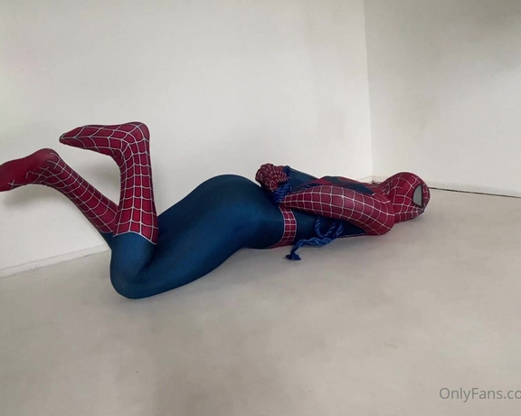 Pump Action aka Pumpaction OnlyFans - @harrygunnarxxx as Spider Man Behind the scenes shooting with