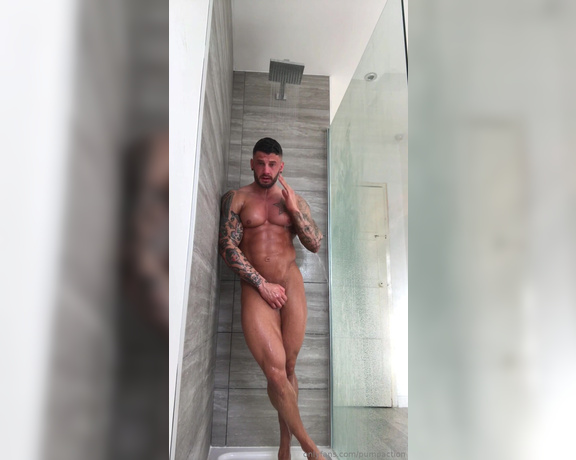 Pump Action aka Pumpaction OnlyFans - Hot shower scene with @shannon9869
