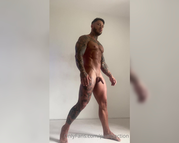 Pump Action aka Pumpaction OnlyFans - Naked shoot part 1 with @alex1191