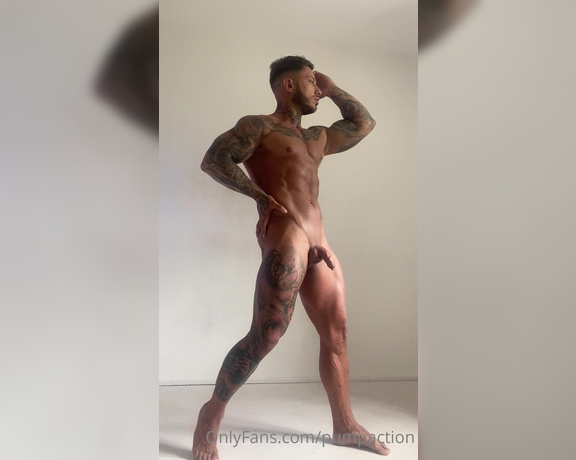 Pump Action aka Pumpaction OnlyFans - Naked shoot part 1 with @alex1191