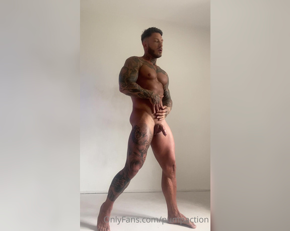 Pump Action aka Pumpaction OnlyFans - Naked shoot part 1 with @alex1191