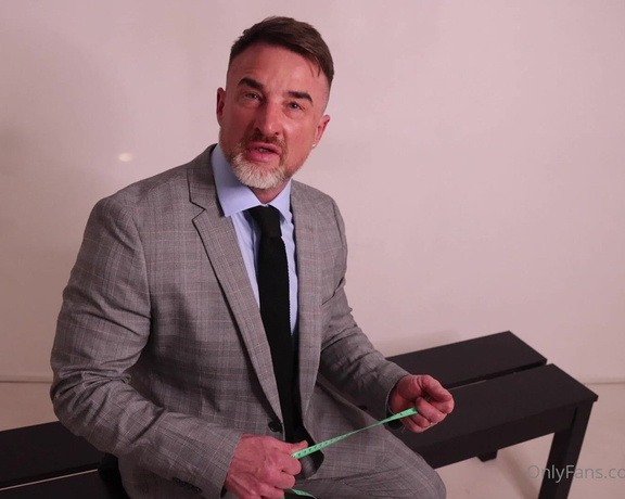 Pump Action aka Pumpaction OnlyFans - PREVIEW The Tailor @ross hurston in a suit ready to measure me up but I freeze him with my stop