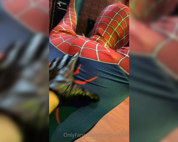 Pump Action aka Pumpaction OnlyFans - Watch Spiderman get touched up @supershow in Jeopardy