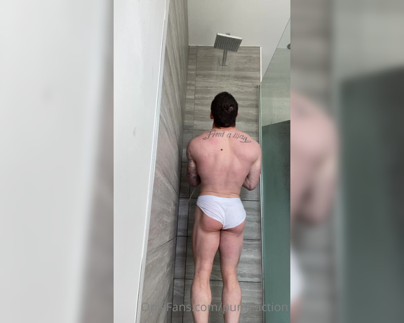 Pump Action aka Pumpaction OnlyFans - @mikeyandrews in the shower