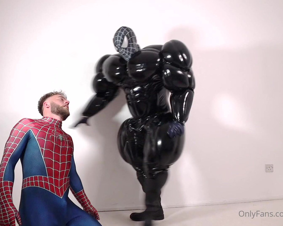 Pump Action aka Pumpaction OnlyFans - Spiderman Versus Venom featuring @dcbrne and myself Spiderman muscleworships a dormant Venom but
