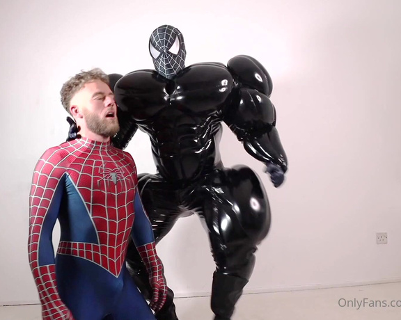 Pump Action aka Pumpaction OnlyFans - Spiderman Versus Venom featuring @dcbrne and myself Spiderman muscleworships a dormant Venom but