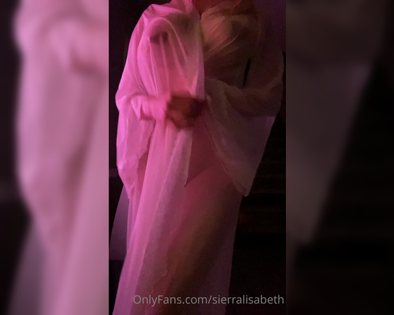 Sierra Lisabeth aka Sierralisabeth OnlyFans - Opening my white robe and wearing nothing underneath, I sent the no pasties and no kitty emoji vers