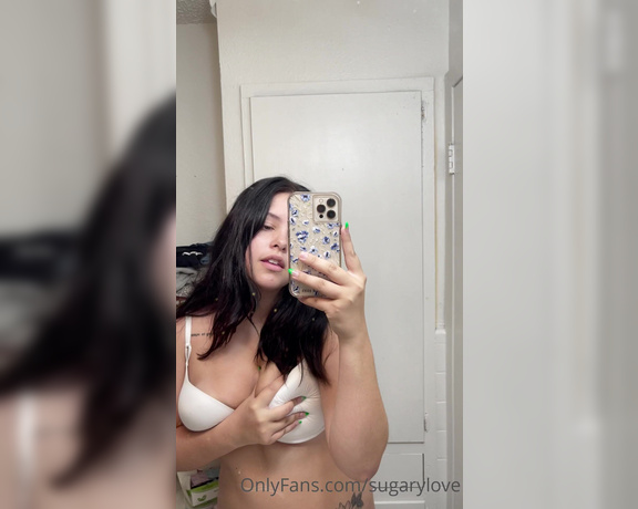 Sugar love aka Sugarylove OnlyFans - I love to do this in the mirror