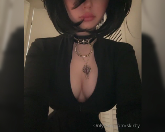 Imskirby aka Skirby OnlyFans - Masterchief is a goth girl underneath 6