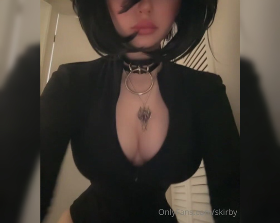 Imskirby aka Skirby OnlyFans - Masterchief is a goth girl underneath 6