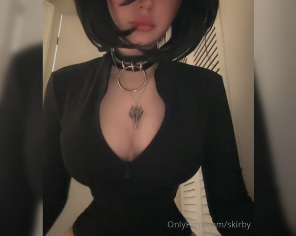 Imskirby aka Skirby OnlyFans - Masterchief is a goth girl underneath 6