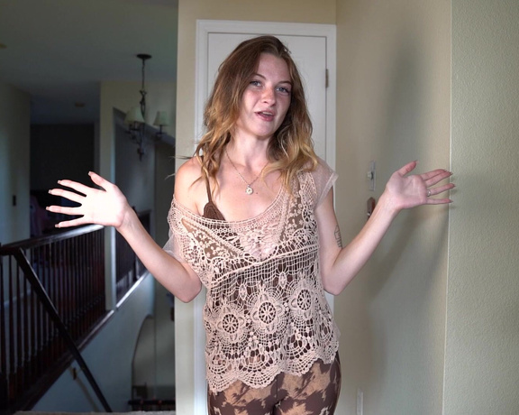 Ethereal Lovebug aka Ethereallovebug OnlyFans - See through dress try on! BTS 3