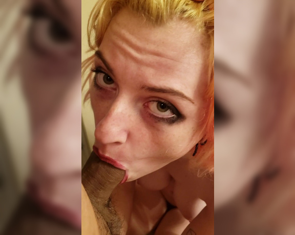 Ethereal Lovebug aka Ethereallovebug OnlyFans - Gagging and spitting on that black cock! bf fucks my face! @stuntdickbug