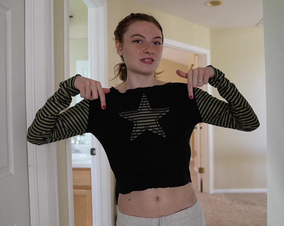 Ethereal Lovebug aka Ethereallovebug OnlyFans - WET VS DRY CROPTOPS (OF MERCH)