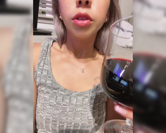 Alicebynight -  AMA Session  Had another rough week so I’m drinking tonight I don’t want to be alone thoug,  Teen