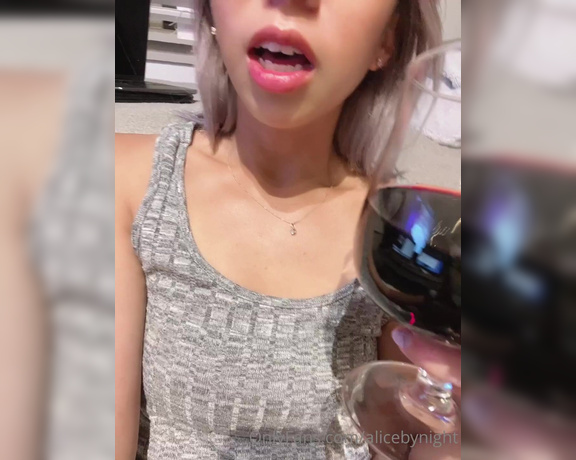 Alicebynight -  AMA Session  Had another rough week so I’m drinking tonight I don’t want to be alone thoug,  Teen