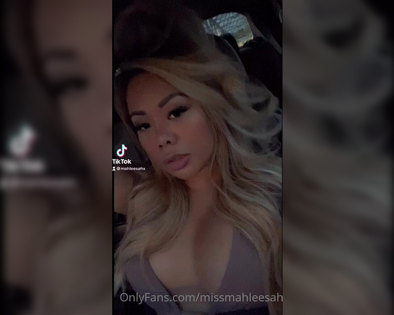 Melissa aka Missmahleesah OnlyFans - The freaks come out at night what did you think of the new car fuck video