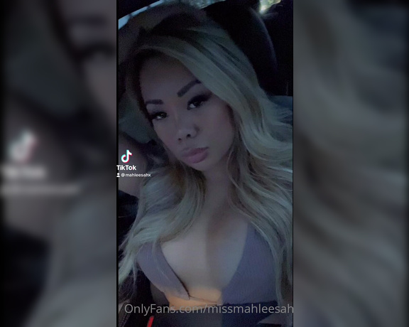 Melissa aka Missmahleesah OnlyFans - The freaks come out at night what did you think of the new car fuck video