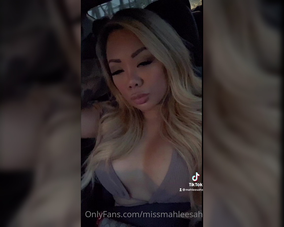 Melissa aka Missmahleesah OnlyFans - The freaks come out at night what did you think of the new car fuck video