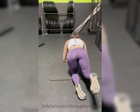 FitNaughtyCouple aka Fitnaughtycouple OnlyFans - More from the gym yesterday) We want to SHARE ourselves and life’s experience walk with us on the 1