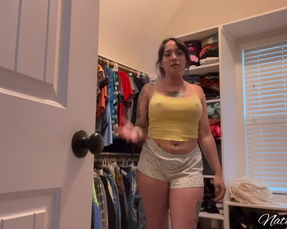 Natasha Noel aka Natashanoel OnlyFans - Caught in the closet… If you missed this new video tip this post $6