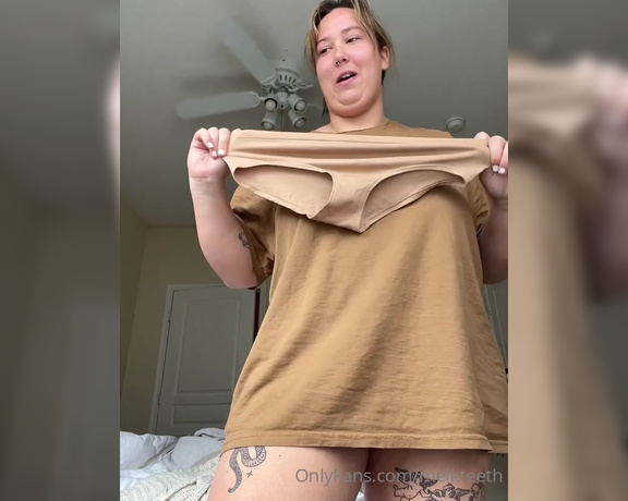 Summer aka Melkteeth OnlyFans - Chit chat let me show you my favorite panties! part 2