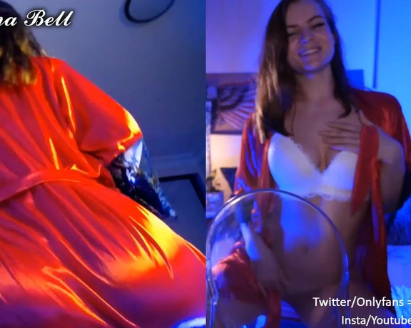 Brianna Bell aka Briannabell OnlyFans - Dual cam the other night, just thought it was sexy and looked kinda cool with the contrasting colour