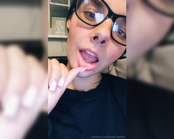 Bunny Rose aka Bunnyrosex OnlyFans - Tongue tease with my pierced tongue