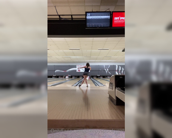 Freckled Spirit aka Freckledspirit OnlyFans - Y’all wanted to see me bowl First time in over a year Games were 161, 217, 207