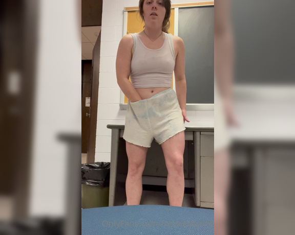 Freckled Spirit aka Freckledspirit OnlyFans - Fun times at the school in my professors office