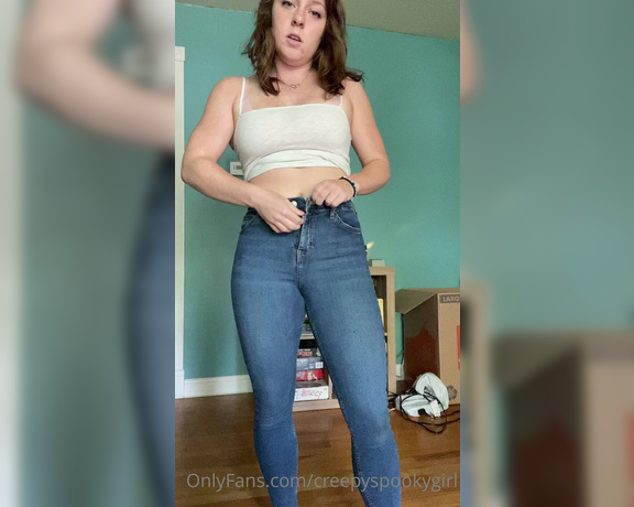 Freckled Spirit aka Freckledspirit OnlyFans - Going on a date today I know you guys like jeans 2
