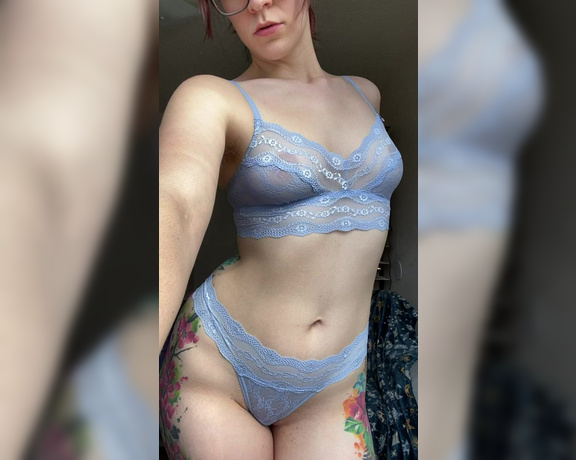 Liv's Secret Life aka Livssecretlife OnlyFans - Sheer sky blue sexiness enjoying the view