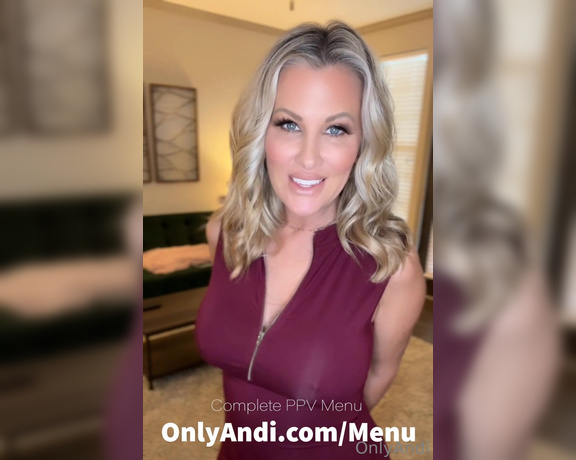 Mrs Andi aka Onlyandivip OnlyFans - Dont forget about my Premium Video Menu! I make it easy as possible to get very hard!  OnlyAndi