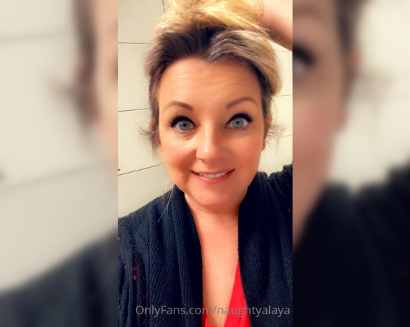 Naughty Alaya aka Naughtyalaya OnlyFans - Still in bed but you need some fun stuff to enjoy today Hair up video and filthy talk