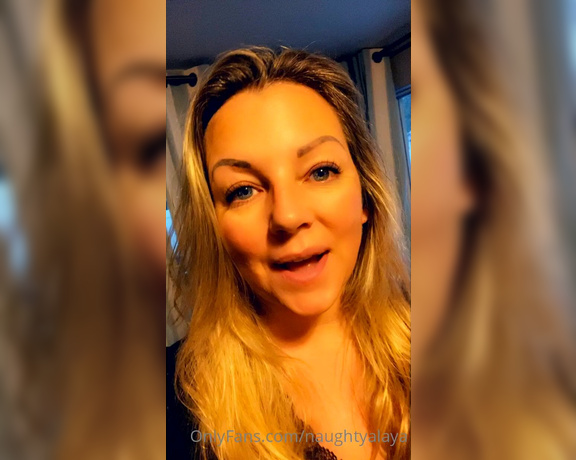 Naughty Alaya aka Naughtyalaya OnlyFans - MILF Monday video great morning my loves and thank you for enjoying these cute lil goofy videos Thi