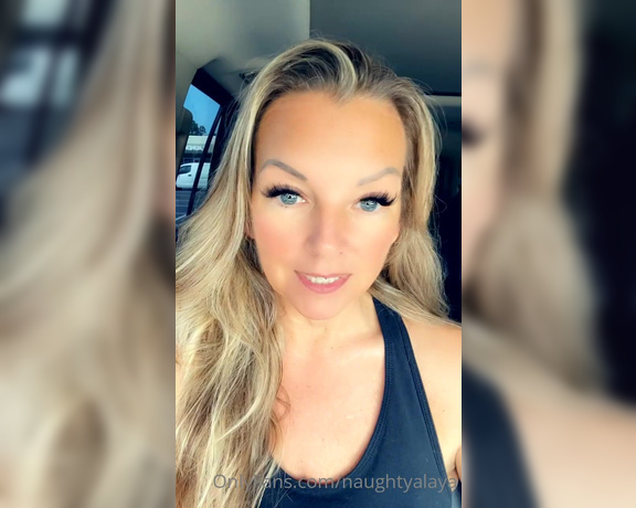 Naughty Alaya aka Naughtyalaya OnlyFans - Personal video from me as I am out and about I appreciate you all so very much