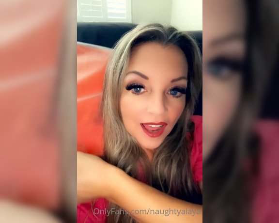 Naughty Alaya aka Naughtyalaya OnlyFans - Happy filthy Sunday lovers It actually is a more orange blouse lol