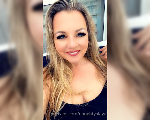 Naughty Alaya aka Naughtyalaya OnlyFans - Gaze into my deep blue eyes and listen to my soft voice!! Are you hard Let me drain that cock right