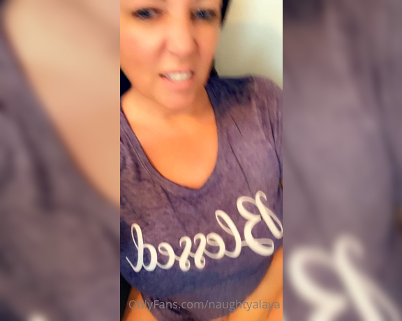 Naughty Alaya aka Naughtyalaya OnlyFans - Omg your filthy girl is feeling a bit naughty today peeing and enjoying how my clit feels Cum and