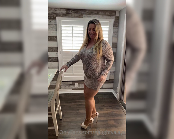 Naughty Alaya aka Naughtyalaya OnlyFans - Katie’s fashion corner presents this hot lil fuck me dress and all my delicious curves 2