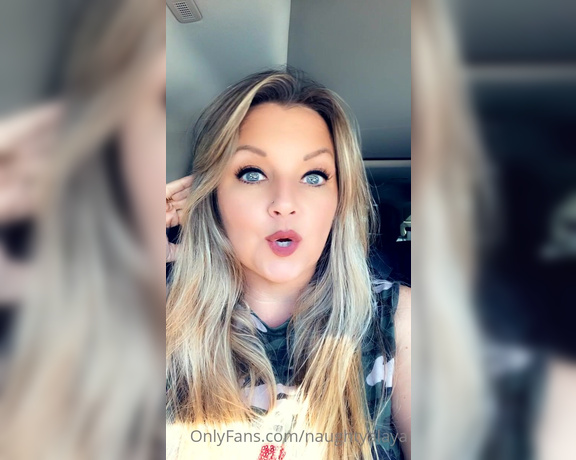 Naughty Alaya aka Naughtyalaya OnlyFans - Running out real quick and jamming out Heading out soon for dinner with the girls Hot dress and