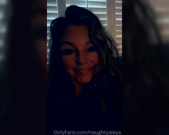 Naughty Alaya aka Naughtyalaya OnlyFans - Great morning video to get your day started love you and have an amazing day